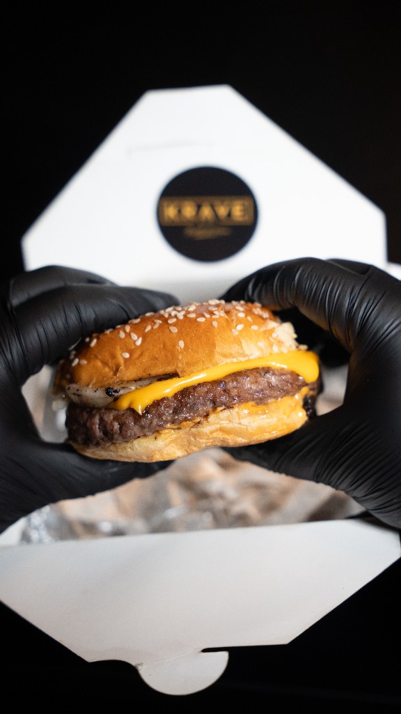 Krave & Co beef burger